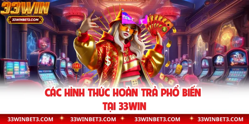 Các hình thức hoàn trả phổ biến tại 33WIN